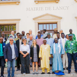 Réception à la Mairie de Lancy